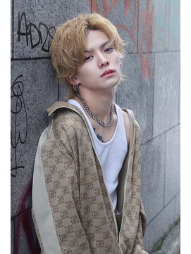 ネクストハラジュク(NEXT HARAJUKU) 【曲がる縮毛矯正】フェザーパーマスサーフカールブルーブラック