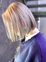 シャロン(SHARON)&nbsp;【SHARON】ハイトーンボブ×ベージュカラー