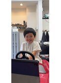 前髪アシメのショートボブ