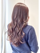 フラン(flan)&nbsp;透明感ピンクパープルカラー【大谷】