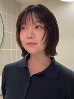 フィルムス 新宿(FILMS)&nbsp;黒髪/オリーブグレー/小顔/ココアベージュ/ボブ/新宿