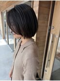 韓国っぽショートボブ