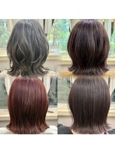 《髪質改善とデザインの融合》[髪質改善/縮毛矯正/白髪ぼかし/インナーカラー/ハイライト/ダブルカラー]