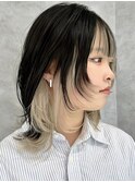 インナーカラー/イヤリングカラー/ブリーチ/ダブルカラー