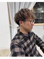 サンクチュアリー 南森町店(Sanctuary)&nbsp;ツイストスパイラルパーマスタイル