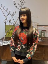 ヘアーアイストゥーレ(HAIR ICI TRE)&nbsp;ぷつっとロング顔まわりレイヤーザクザクレイヤー