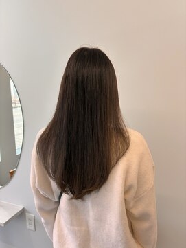 ソレ 森田店(SOLE.) 透明感白髪ボカシグレージュ