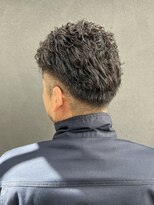 ミナト(minato)&nbsp;オールバックパーマ【大人世代/メンズ/ヘッドスパ】