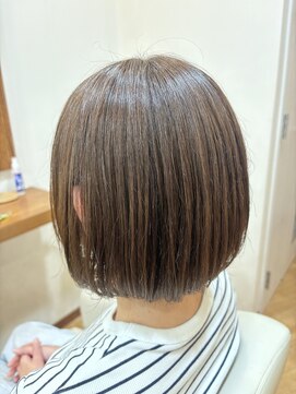 テーラヘアー 公津の杜店(TELA HAIR) グレージュカラーボブ！