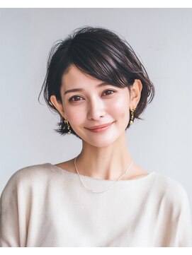 ジータヘアデザイン 立会川店(GHITA hair design) 大人シックなナチュラルショート