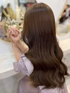 LOE【ロエ】大宮 イメチェン/アンブレラカラー/前髪/ピンクベージュ[大宮]