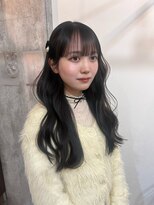 ムージー(moug)&nbsp;暗髪グレージュ/暗髪/韓国/広島/袋町
