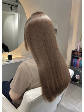 レヴァ(LEVA) 茨木ハイトーンカラー人気No.1ミルクティーベージュ
