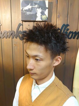 バーバーショップ サンフラット(BARBER SHOP Sun FLat) ツイストパーマ