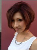 ふわくしゅショートボブ