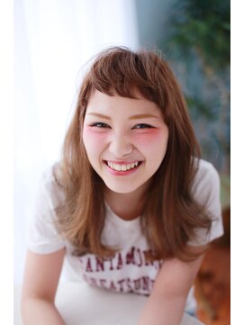 アンメリーアン(Ann merry ann) 20代30代透明感暗髪アッシュブルーグレージュ丸みボブ