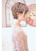 【メイズ東中野・鍛原志行】ショートボブのヘアアレンジ