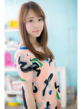 ミック ヘアアンドビューティー 大山店(miq  Hair&Beauty) 凛とした乙女系♪シルキーストレート