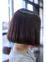 ワラティク(WARATI C)&nbsp;ラインの綺麗なワンレンボブ！