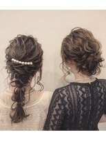 ヘアメイクアート(Hair make Art)&nbsp;シニヨンスタイル☆三つ編みスタイル