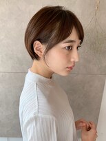 アヴァロン(AVALON)&nbsp;本質◎大人くびれショート×イルミナカラー【クールベージュ】