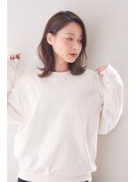 ジョエミバイアンアミ(joemi by Un ami)&nbsp;joemi 新宿 切りっぱなし風外ハネブランジュボブ　近江