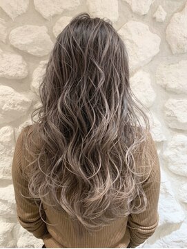 モアナ バイ ヘッドライト 沖縄東崎店(Moana by HEADLIGHT) ハイライト#デザインカラー#アッシュベージュ#大人かわいい