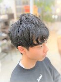 【Ｌｙｃｋａ】 ニュアンスパーマ×マッシュショート