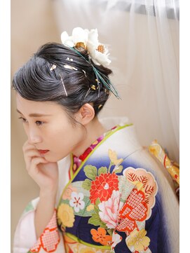 イングスジャパン(ings JAPAN) 成人式　卒業式セット/アッシュブラック