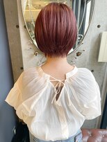 エディット トウキョウ(e.dit tokyo)&nbsp;【MILK/MURIEL Misa】ピンクブラウン　ショートボブ