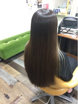 ヘアースペース 練馬店(hair space COCO)の写真/今までの縮毛矯正のようなダメージの心配ないのが嬉しい♪!《縮毛矯正/髪質改善 特化サロン》