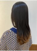 ナチュラルグラデーションカラー×ロングヘア