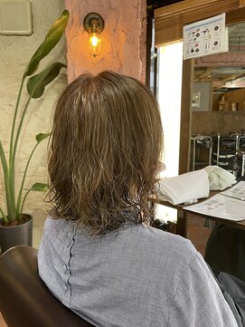 ロッソバイアルター 鎌取(ROSSO by aL-ter) 【マチルダボブ/インナーグレージュ/前髪カタログ】千葉香奈