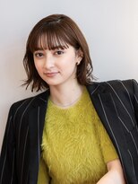 ミンクスリッカ 表参道(MINX RICCa)&nbsp;ダークトーングレージュでで魅せるワンランク上のヘアスタイル