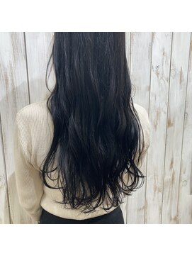 アオノバ バイ ラバーズ(Aono'Ba by LOVERS) 【透明感】<<ブルーブラック>>