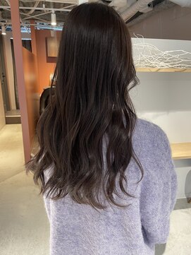 コフィー バイ メルト 吉祥寺(cofy by melt) 【松本咲花】ラベンダーブラウン春カラー韓国風ロングウェーブ