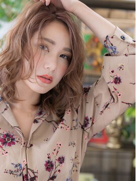 カバーヘア ブリス 大宮西口(COVER HAIR bliss) 外国人風カラーふんわりカールこなれヘアh3大宮20代30代40代