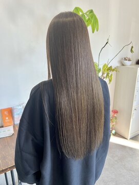 ルノン リー(LUNON:re) Superlong×グレージュカラー♪