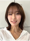 30代40代大人女性/前髪ありショートボブ/ショートヘア/髪質改善