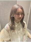 透明感 ハイトーン 艶カラー