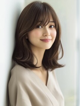 アルトリスト(Altruist Aging×HAIR&SPA) ★ダークアッシュ大人ガーリーボブ着物ミディアムレイヤーカット