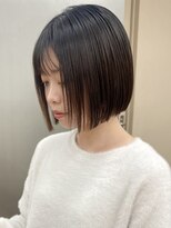 パークレーン アイス イヴェン(park lane ICI yeven)&nbsp;タッセルボブ切りっぱなしボブレイヤーボブくびれボブカットrena