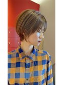 ☆静岡ショート×ナチュラルハイライト×似合わせカット☆