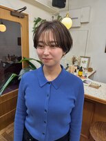 シエン 恵比寿(CIEN)&nbsp;マッシュショート/ショートヘア/ワイドバング/丸みショート