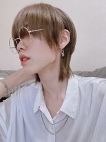 ジーナ 天神(Zina)&nbsp;ベージュカラーウルフ【メンズサロンZina 天神】