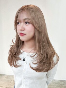 アイティー バイ アルバム 浦和店(IT by ALBUM) ロング顔周りレイヤー前髪カット_ba501952