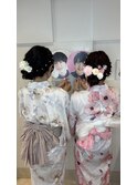サイドお団子♪♪