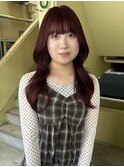イメチェン/ホワイトブロンド/外ハネボブ/ワイドバング/栄/久屋
