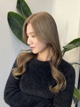 リエンスクレア(RIENS xrea)&nbsp;ヘーゼルカラー（ブリーチあり）