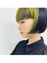 コス(kos) ボブ/ワイドバング/デザインカラー